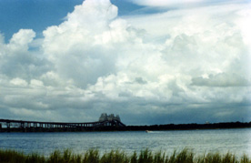 3-COOPER RIVER BRIDGE & CLOUDS (H)